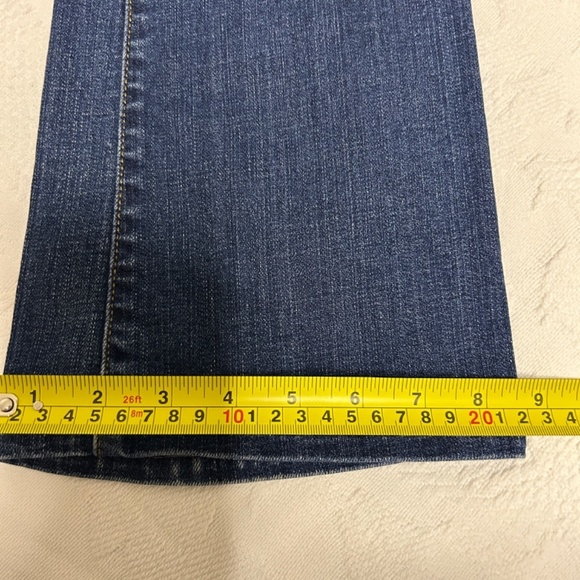 Levi's Bold Curve Boot Cut Women's Size 8/29 Blue Jeans Dark Wash Denim Western - Picture 10 of 11